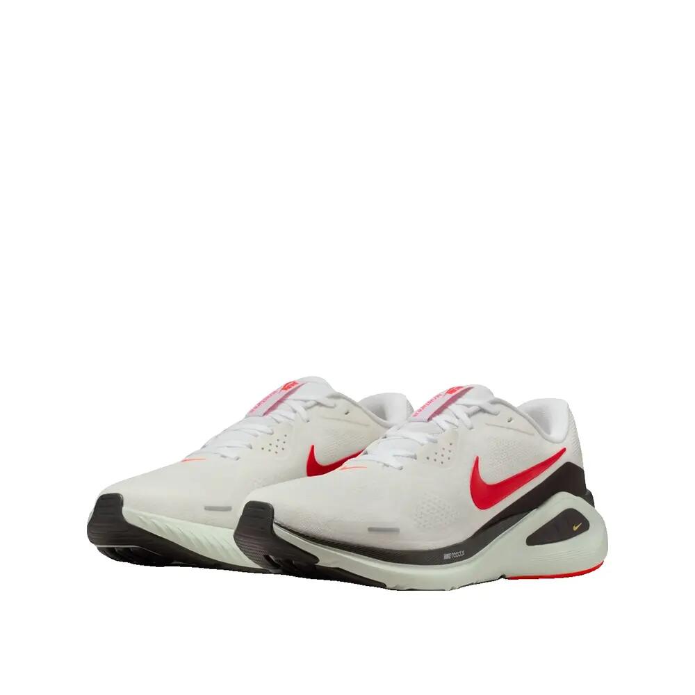 Nike Structure 26 Laufschuhe Weiß/Leuchtend Rot 6/6