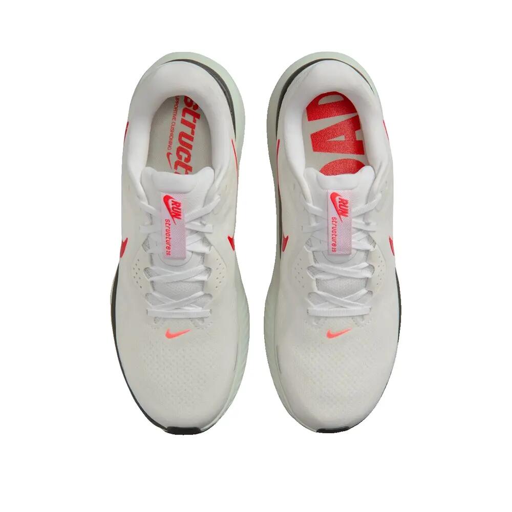 Buty do biegania Nike Structure 26 Białe/Czerwone 4/6