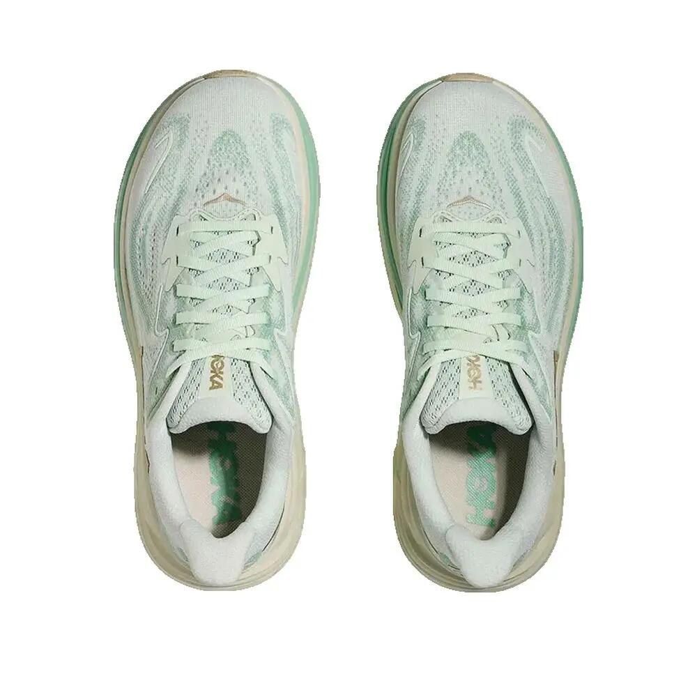 Running y trail para Mujer Hoka Clifton 10 Verde 7/8