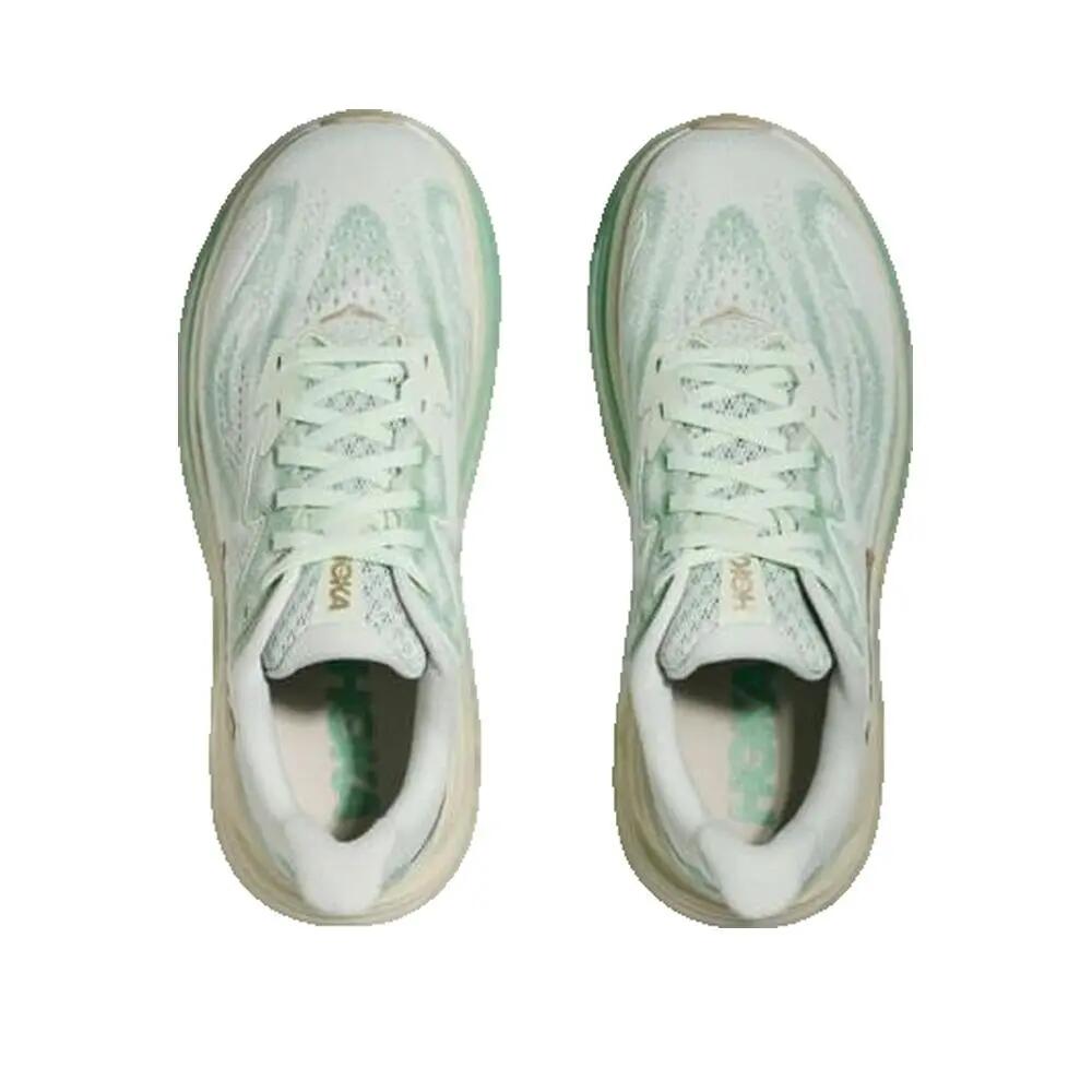 Sapatos de corrida HOKA Clifton 10 Femininos Amortecimento Leve 5/8