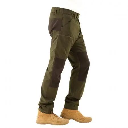 Herren - Trekkinghose - lang, 5 Taschen - oliv 2/4