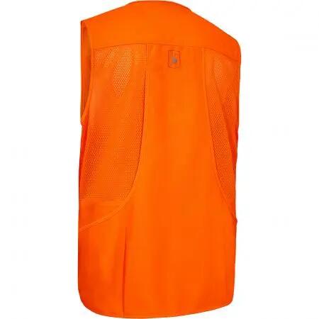 Unisex - Jagdweste - Sicherheitsweste, Mesh, Safety Orange 2/2