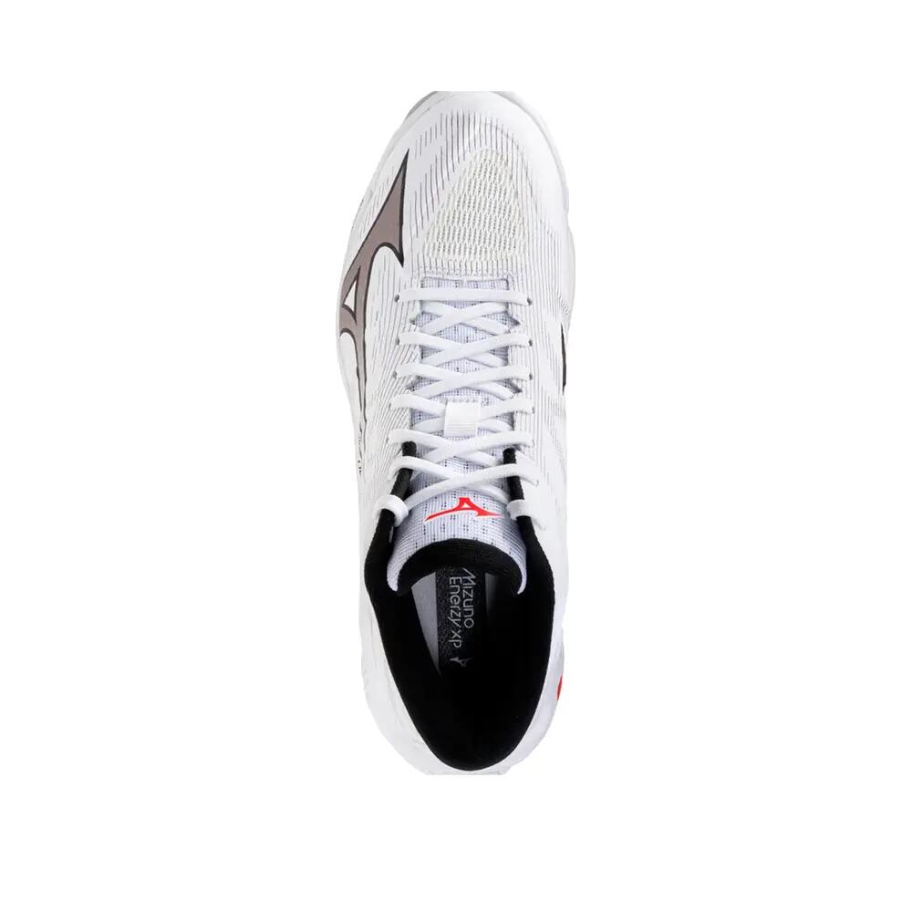Buty do siatkówki Mizuno Wave Lightning Elite MID Białe/Czerwone 6/6