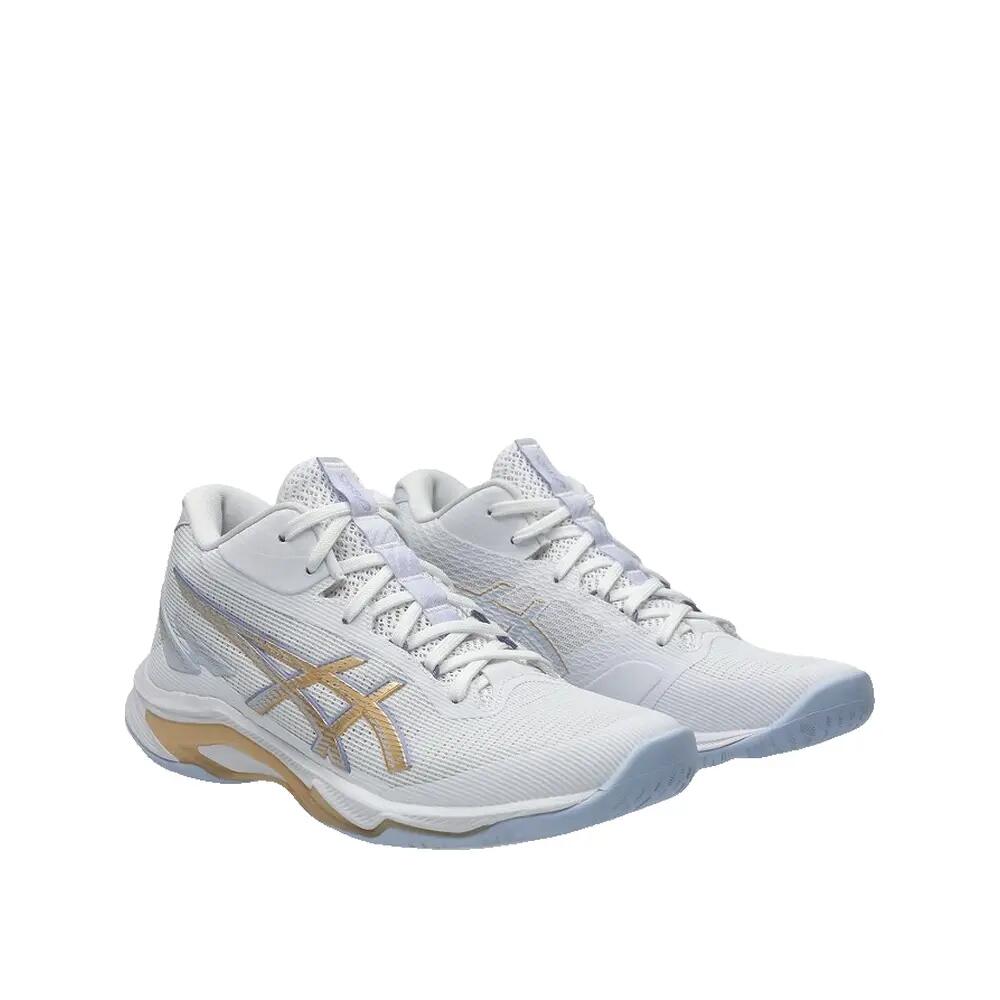 Buty do siatkówki ASICS Netburner Ballistic FF MT 4 Białe 5/8