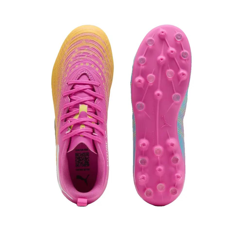 Chaussures de football PUMA Future 9 Play MG Junior Rose 5/6