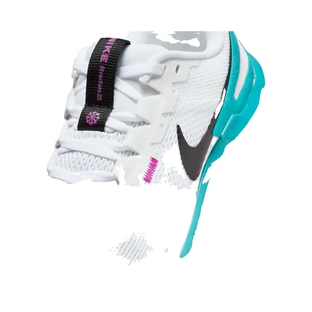 Schoenen - hardlopen - structure 25 - stabiel - wit/gold 6/6