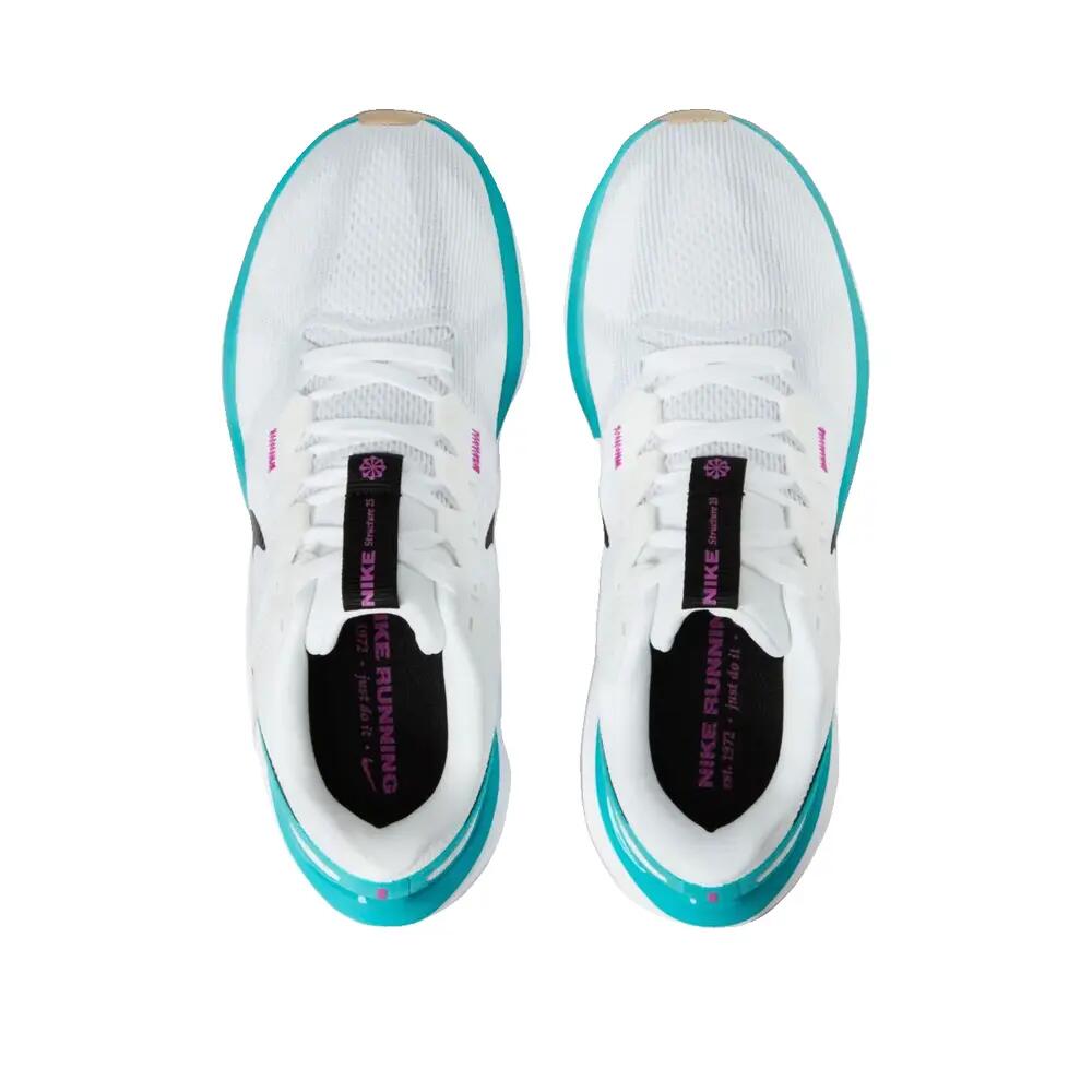 Schoenen - hardlopen - structure 25 - stabiel - wit/gold 4/6