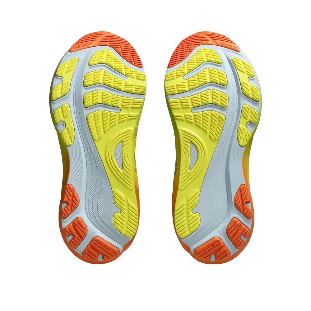 ASICS Gel-Kayano 32 Hardloopschoenen Blauw/Oranje/Geel 2/6