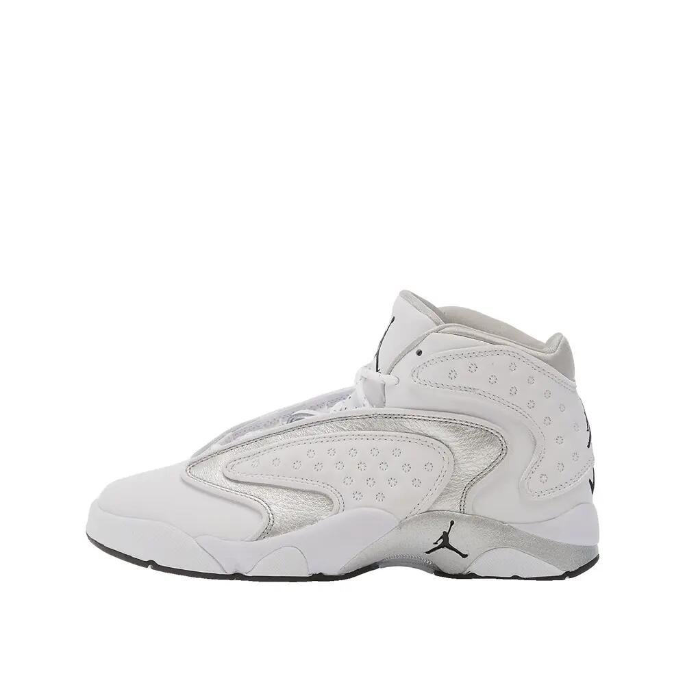Basketbalschoenen Nike Air Jordan Og Wit / Metaal Zilver 6/6