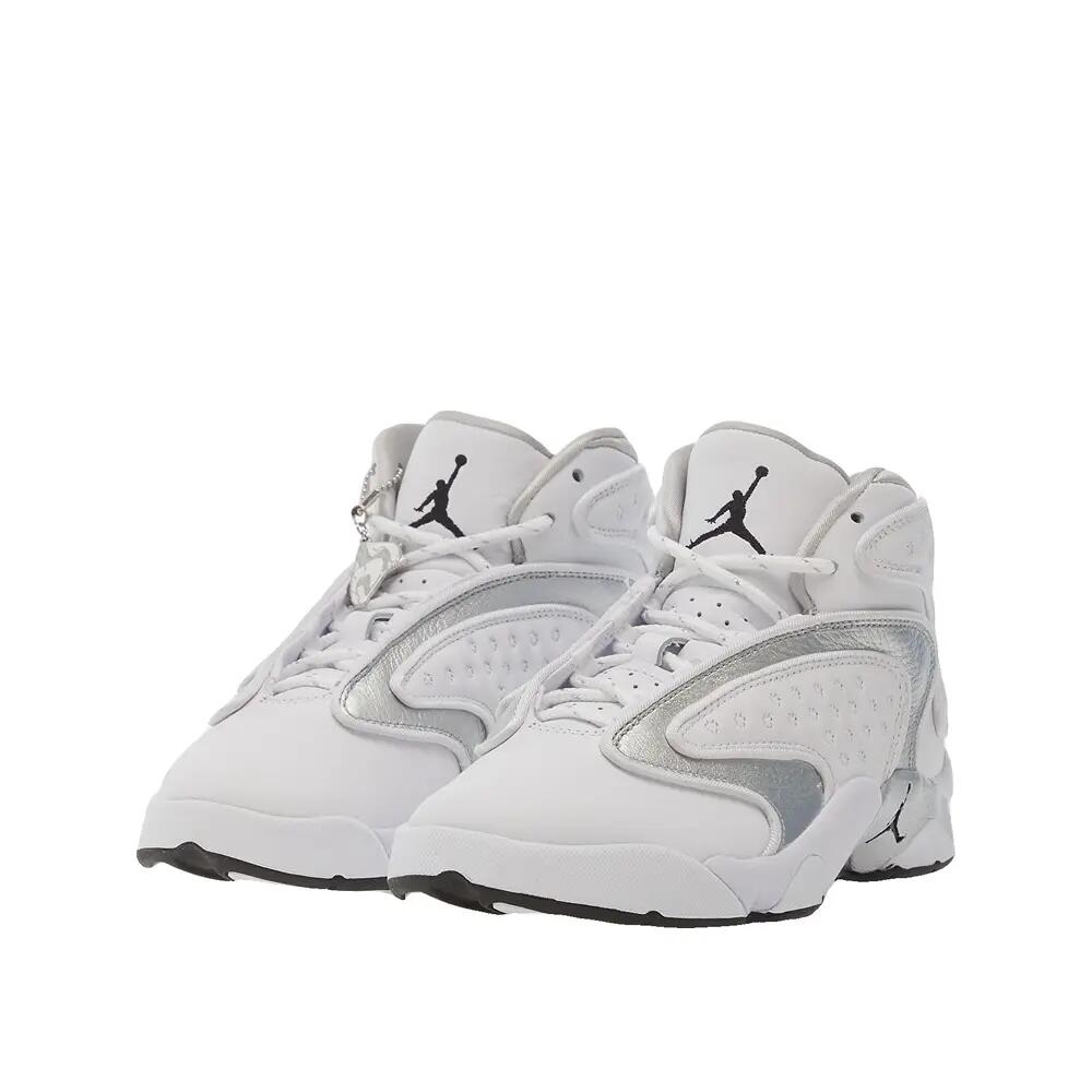 Basketbalschoenen Nike Air Jordan Og Wit / Metaal Zilver 5/6