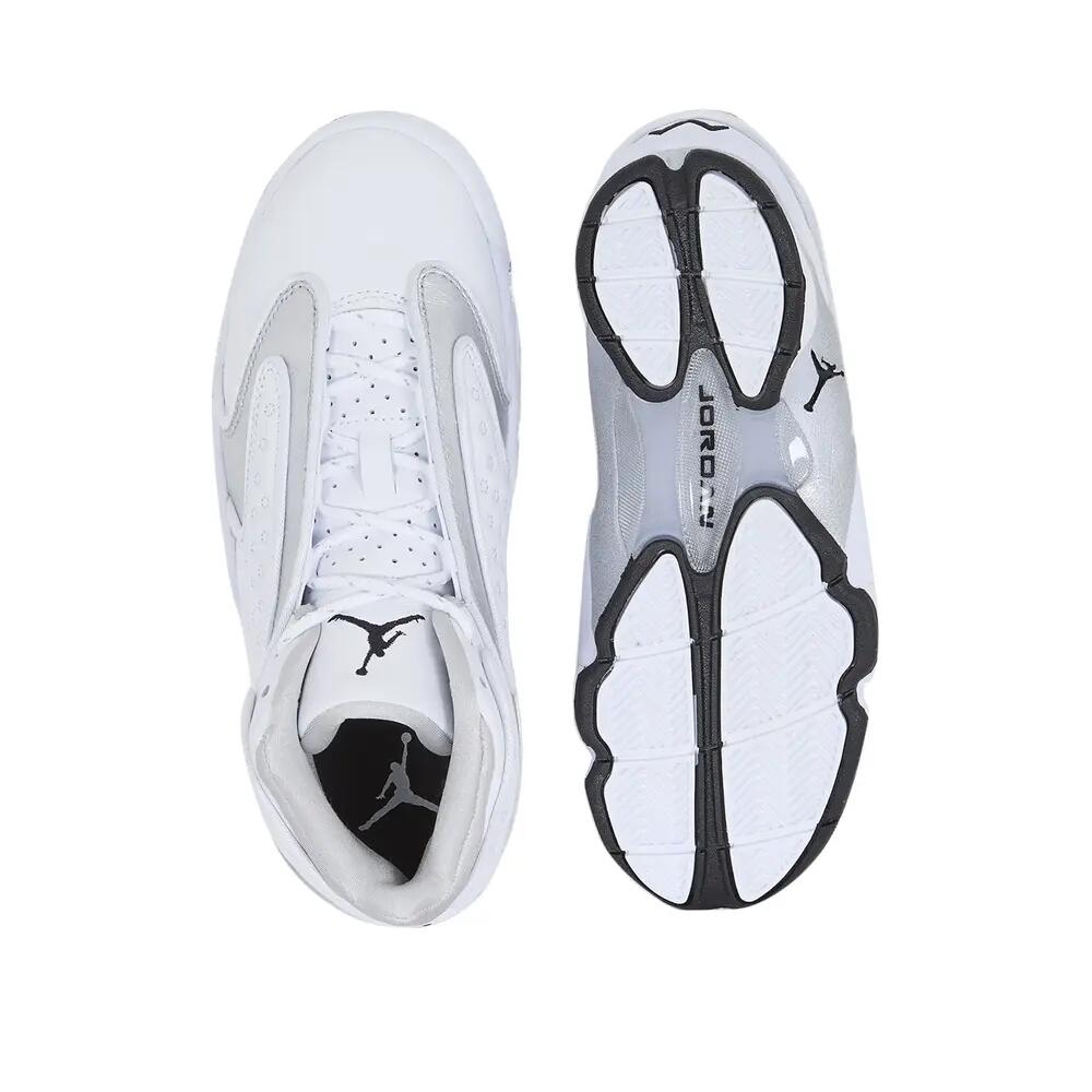 Basketbalschoenen Nike Air Jordan Og Wit / Metaal Zilver 4/6