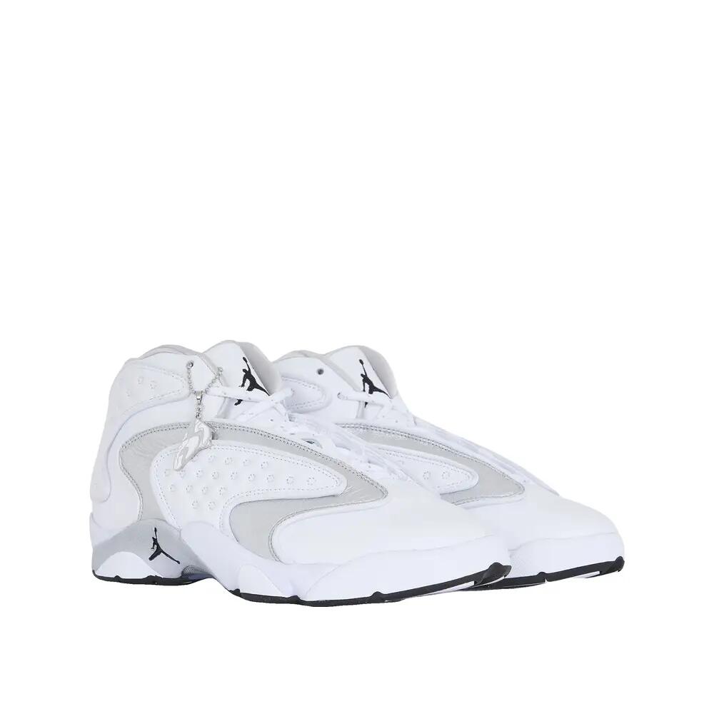 Basketbalschoenen Nike Air Jordan Og Wit / Metaal Zilver 3/6
