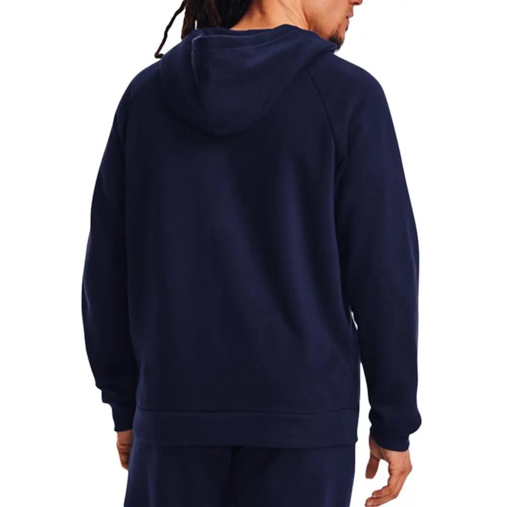 Sweat Bleu Homme Under Armour Rival Fleece 2/7