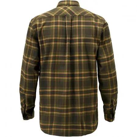 Herren - Outdoor-Flanellhemd - atmungsaktiv, Stretch - Abisko - Mossgreen - XL 2/2