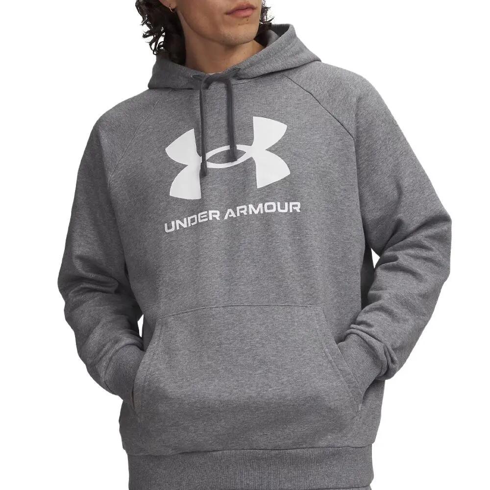 Sweat Capuche Gris Moyen Homme Under Armour Rival 1379758 2/6