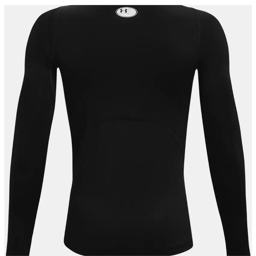 Tee-shirt enfant HeatGear® Under Armour 001-N11-YLG noir 2/3