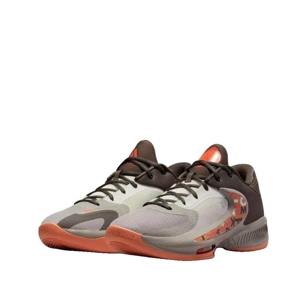 Zapatillas de baloncesto Nike Zoom Freak 4 Color Ironstone/Naranja Trance/Piedra 5/6