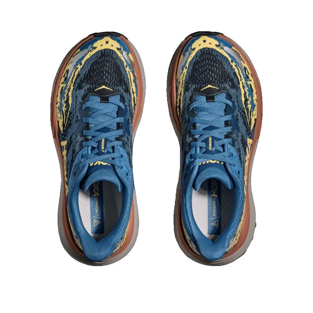 Sapatos de trail HOKA Stinson 7 Azul 8/8