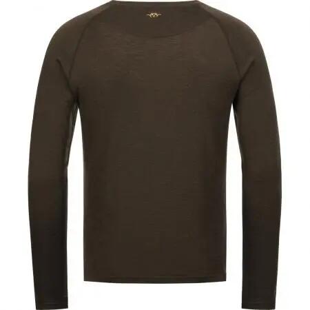 Herren - Merino-Base-Layer - Langarmshirt - Jonar - dunkelbraun 4/4