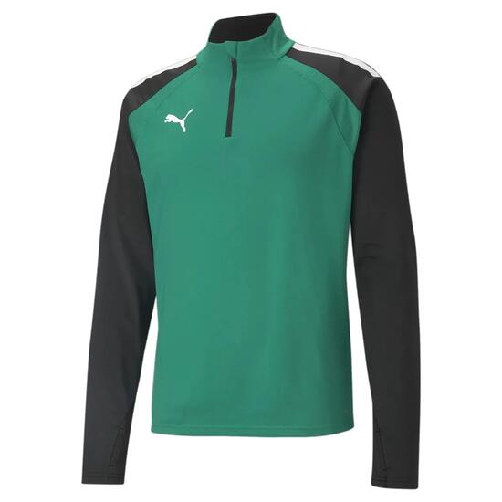 Haut d'entraînement PUMA teamLIGA vert/noir polyester