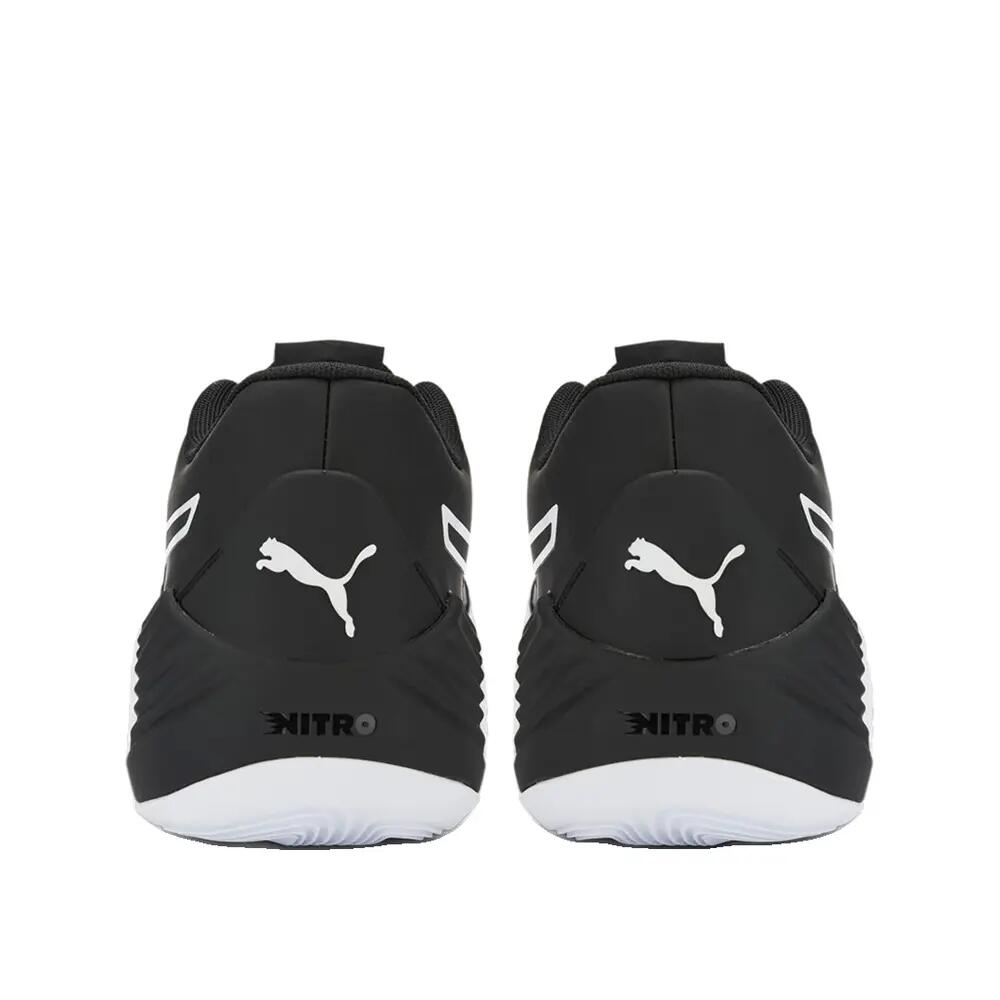 Zapatillas de baloncesto PUMA Fusion Nitro Team Negro/Blanco 6/6