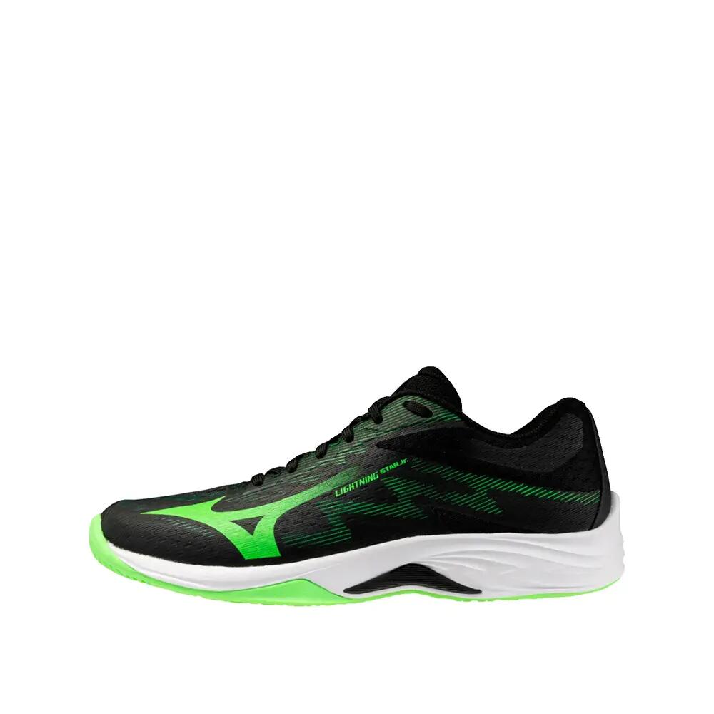 Calçado Mizuno Lightning Star JR Noir/Jade Lime/Orange Mandarine 2/6