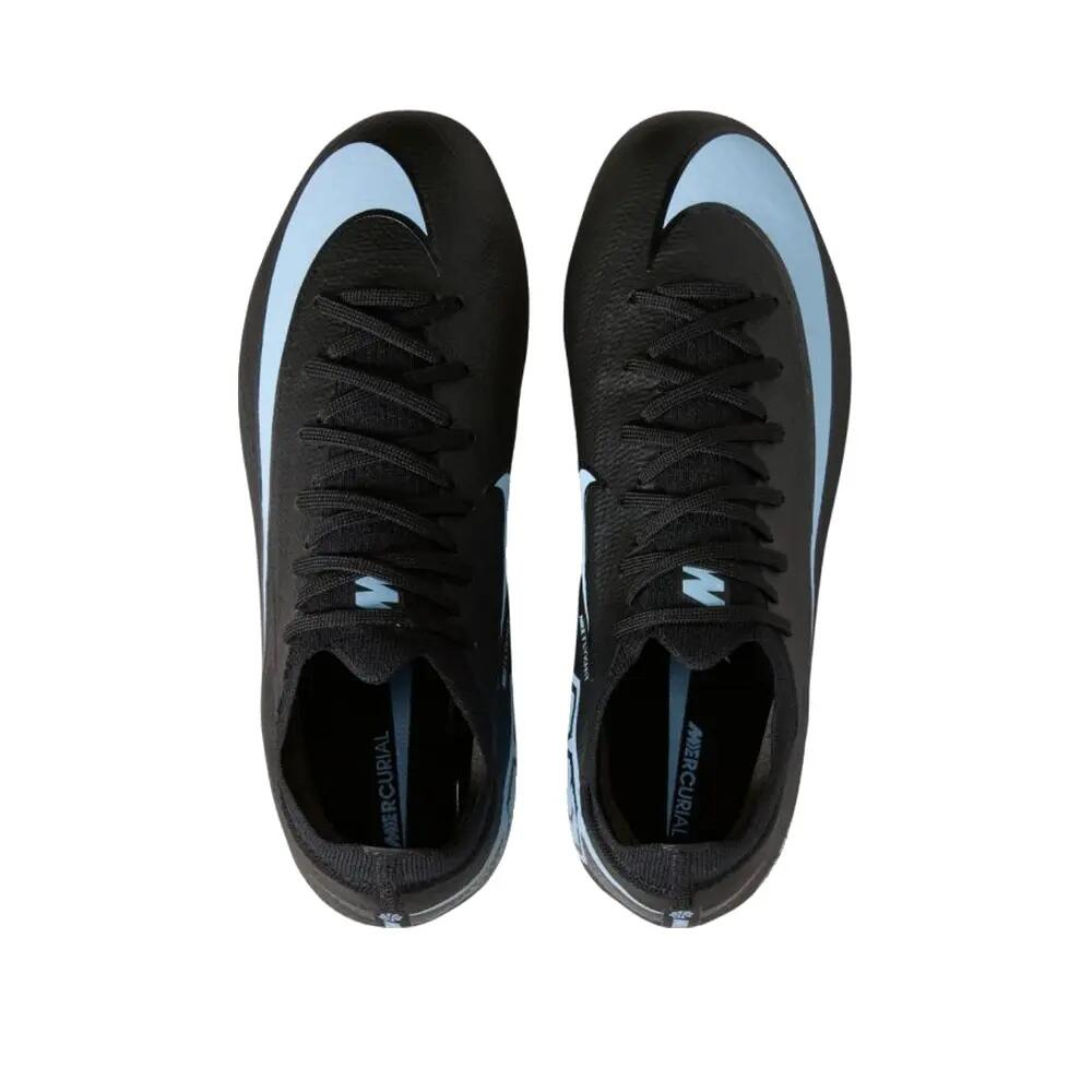 Nike Mercurial Vapor 16 Pro FG Zwart/Blauw ijs 4/10