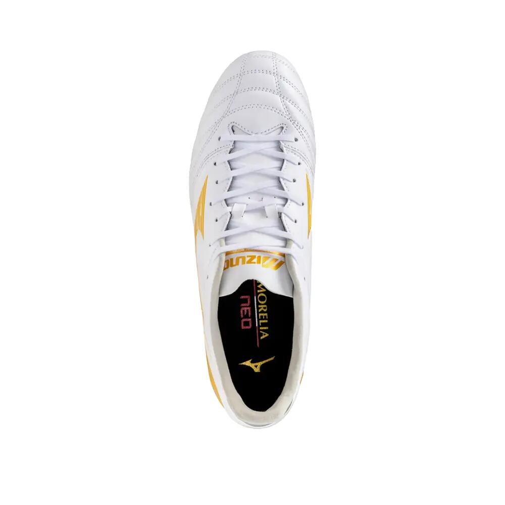 Sapatos de futebol Mizuno Morelia Neo IV Pro AG Branco 6/6