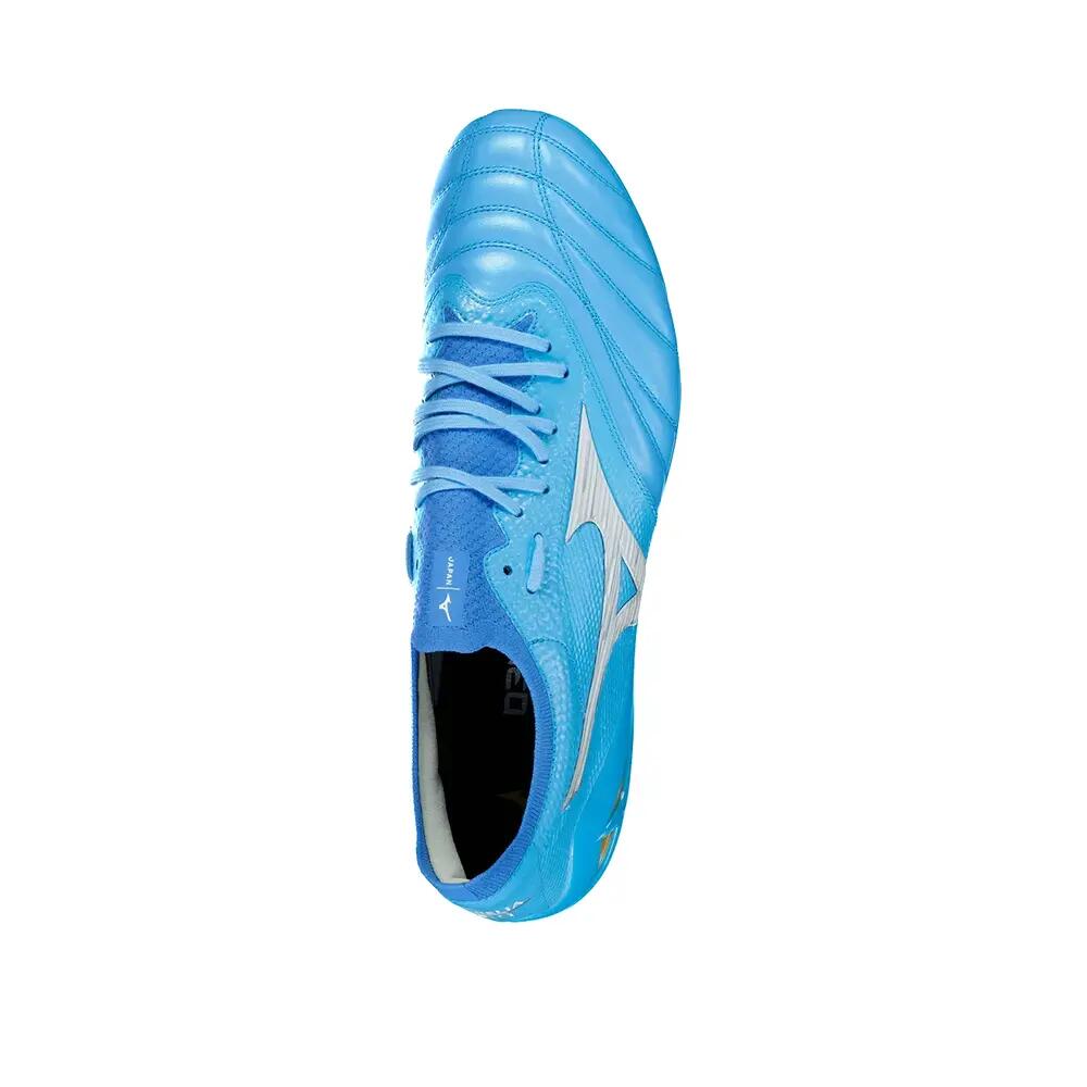 Chuteiras Mizuno Morelia Neo IV Beta Japão Azul 6/6