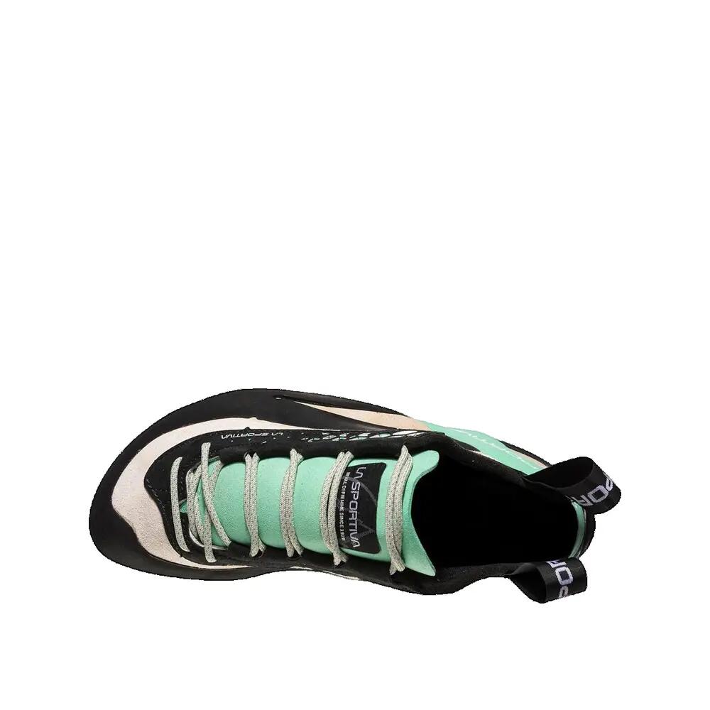 Chaussures d'escalade La Sportiva Miura Femme Blanc/Vert Jade 2/3