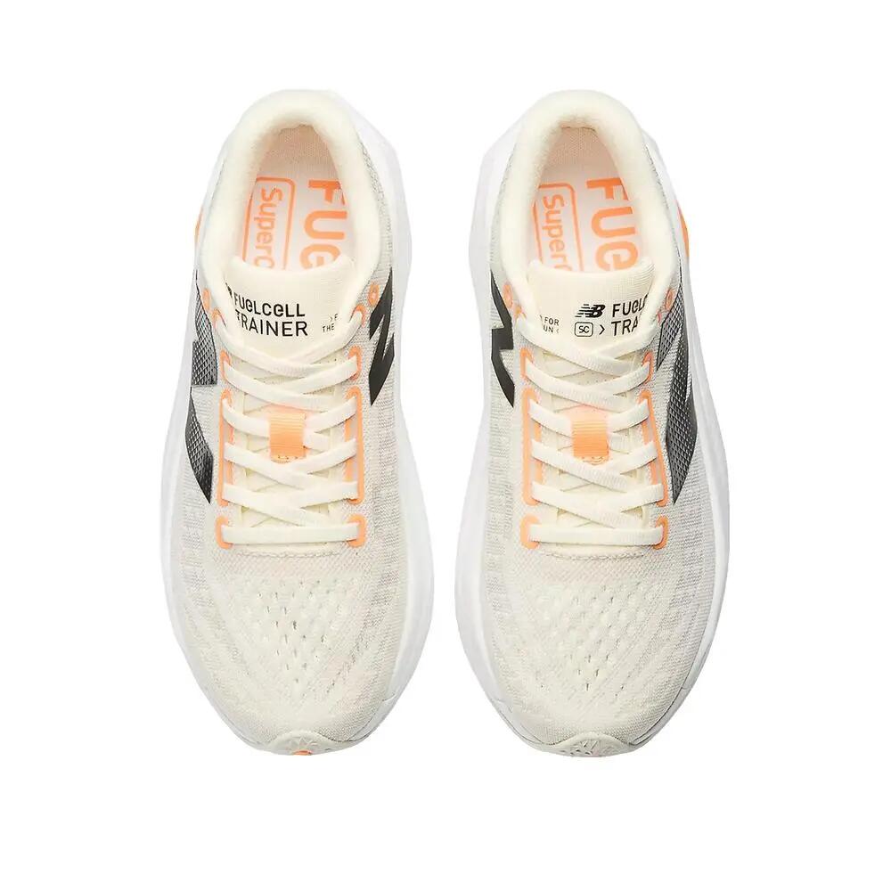 Sapatos de corrida New Balance FuelCell SuperComp Trainer v3 Branco Laranja 2/3