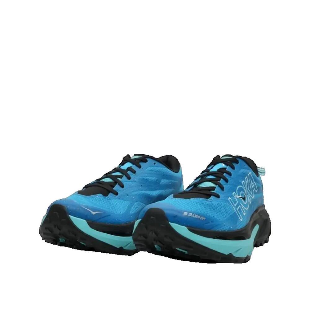 Sapatos de trail HOKA Mafate 5 Azul Preto 2/3