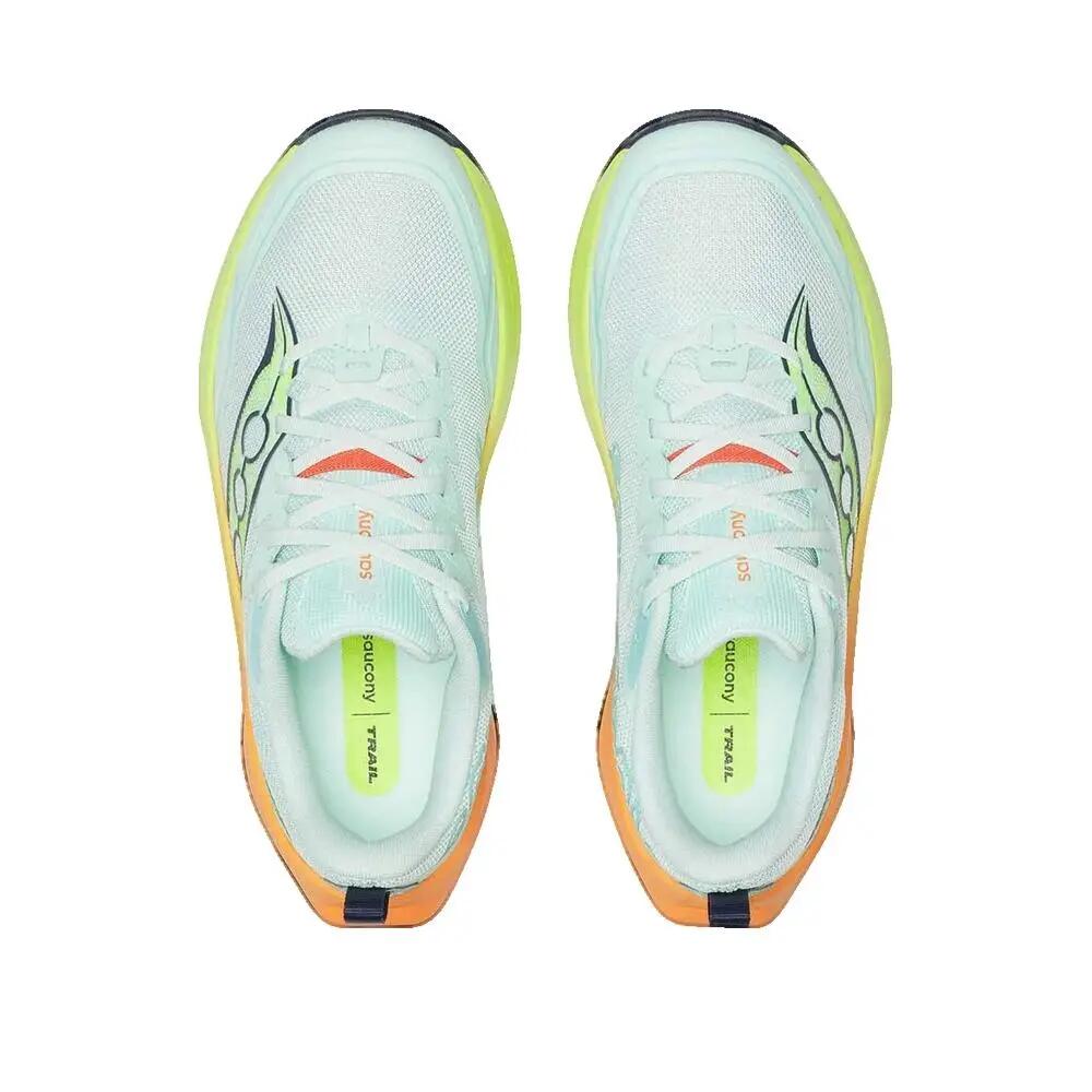 Sapatos de trilha Saucony Peregrine 16 Verde, Azul 6/6