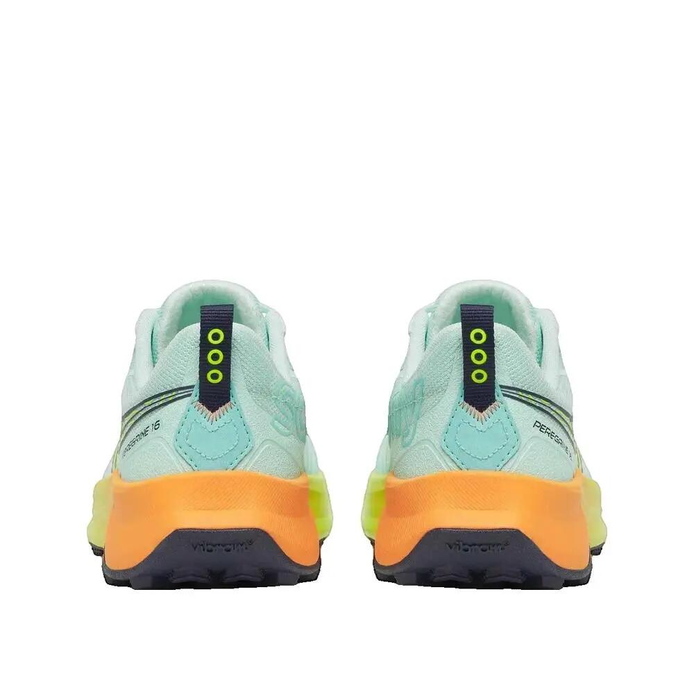 Sapatos de trilha Saucony Peregrine 16 Verde, Azul 4/6
