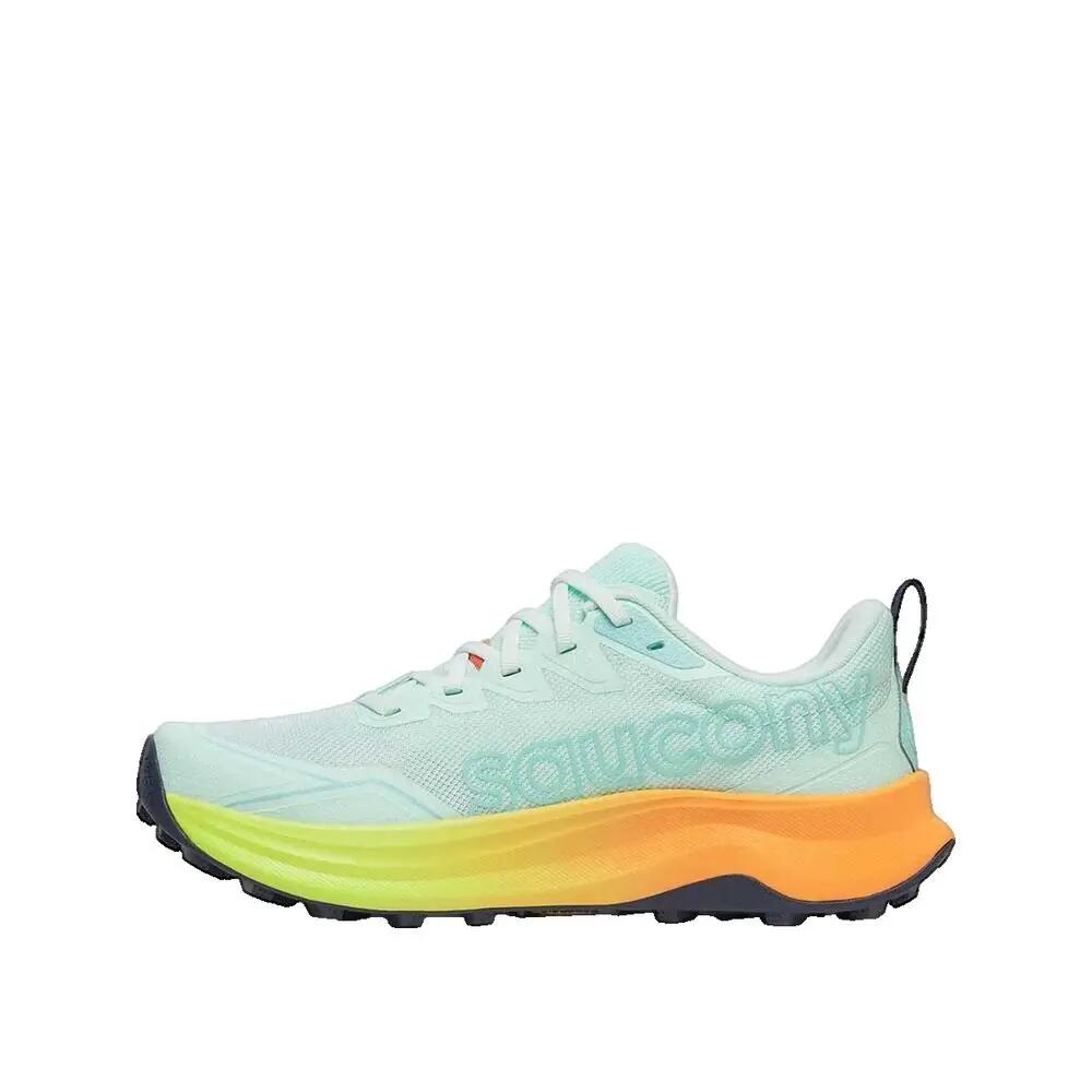 Sapatos de trilha Saucony Peregrine 16 Verde, Azul 3/6