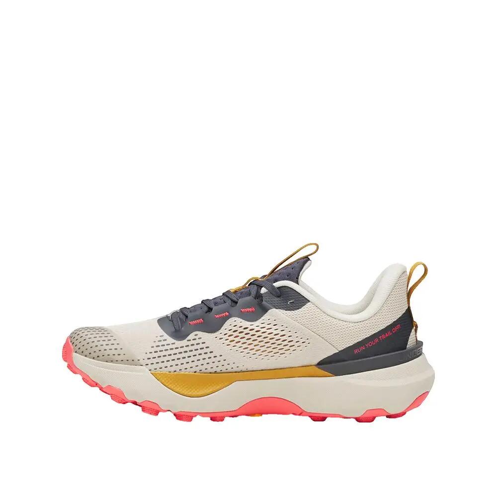 Calçado de trail Under Armour Infinite Pro Bege 2/5
