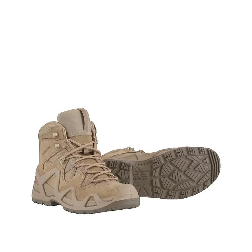 Chaussures de randonnée Lowa Zephyr Mk2 Mid Cuir Naturel Beige 2/3