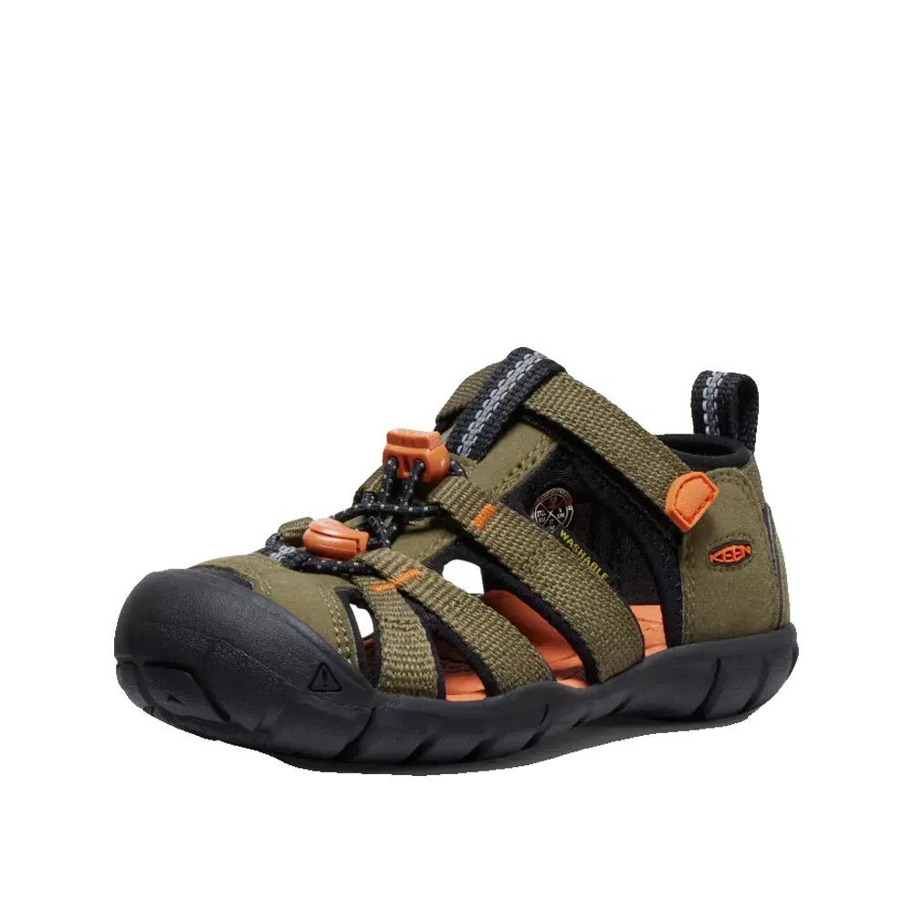 Wandel sandalen Keen Seacamp II CNX Olive/Flamme Or 3/10