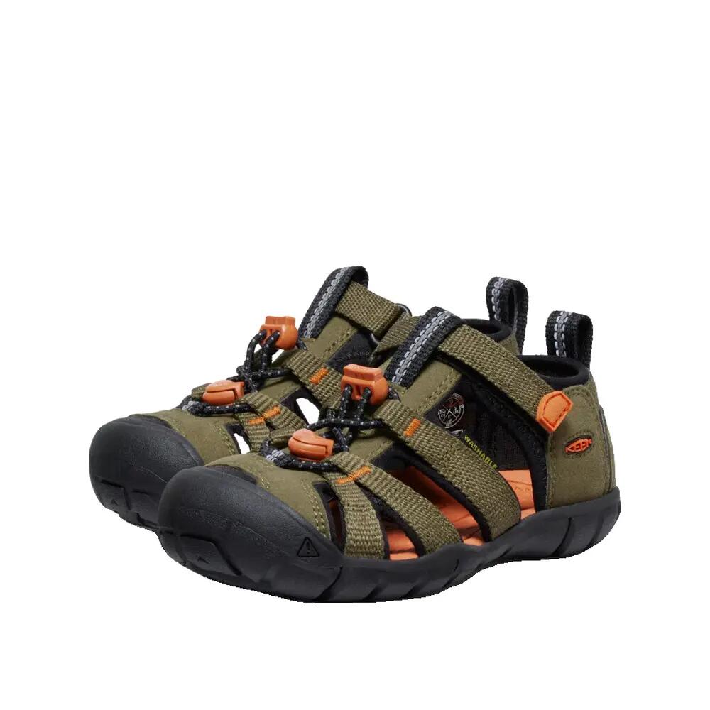 Wandel sandalen Keen Seacamp II CNX Olive/Flamme Or 2/10