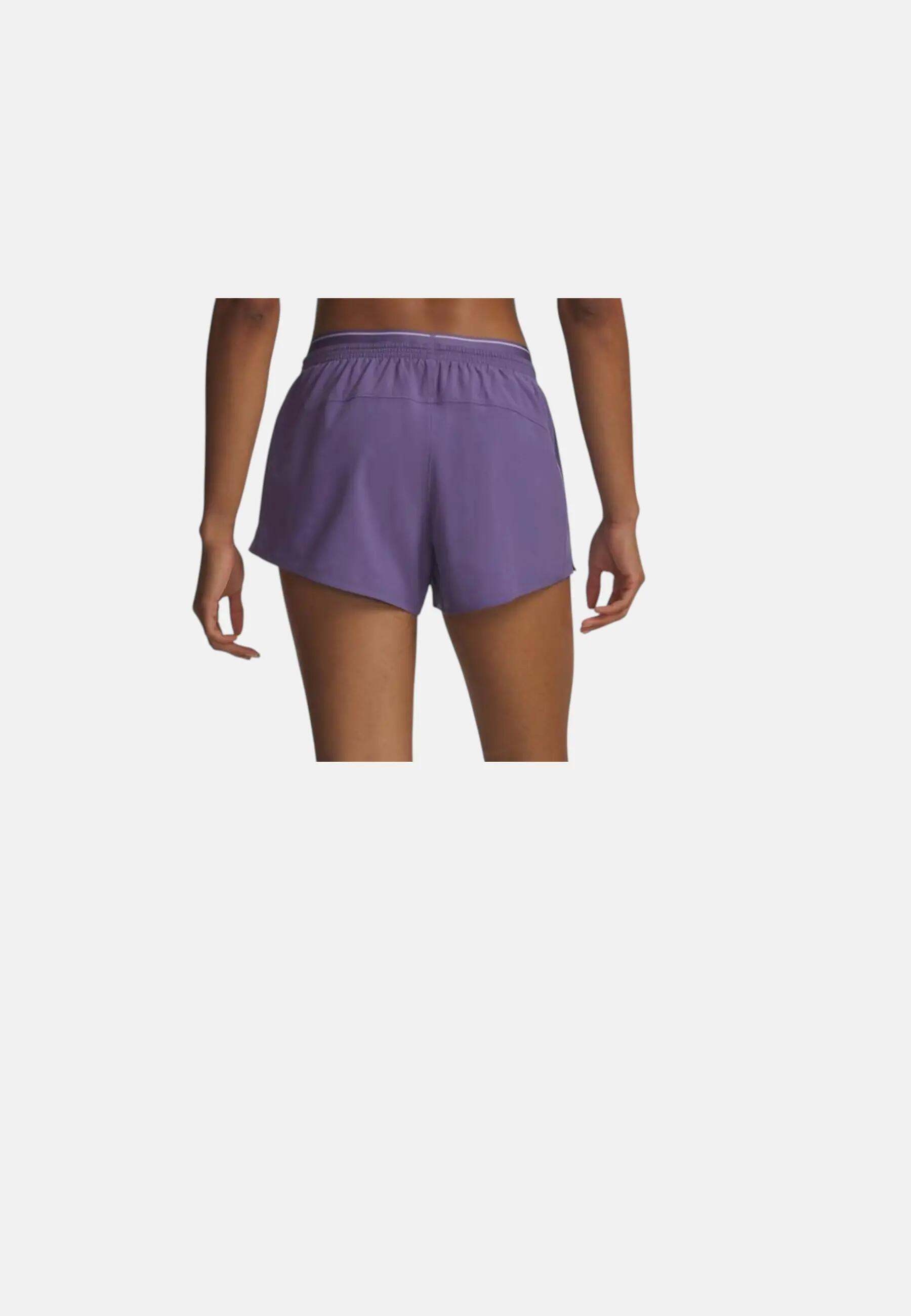 Shorts Mujer Under Armour Morado 2/5