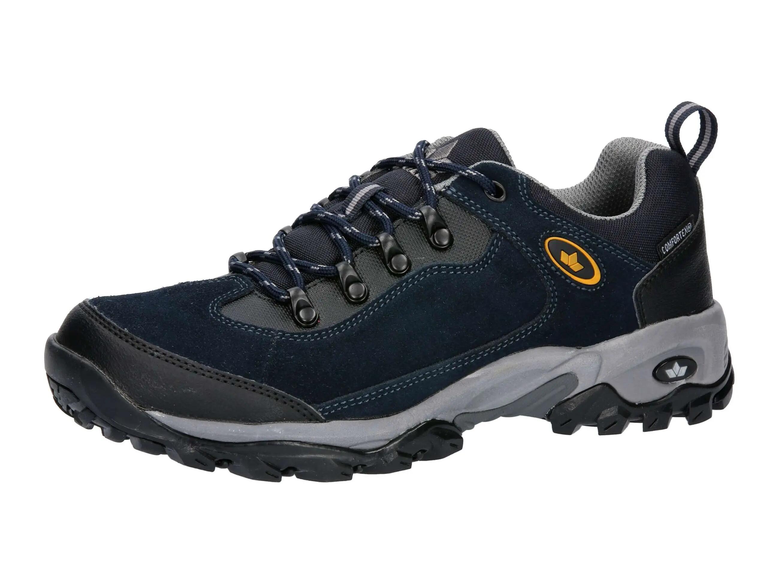 Herren - wanderschuhe - wasserdicht - milan low - dunkelblau 1/6