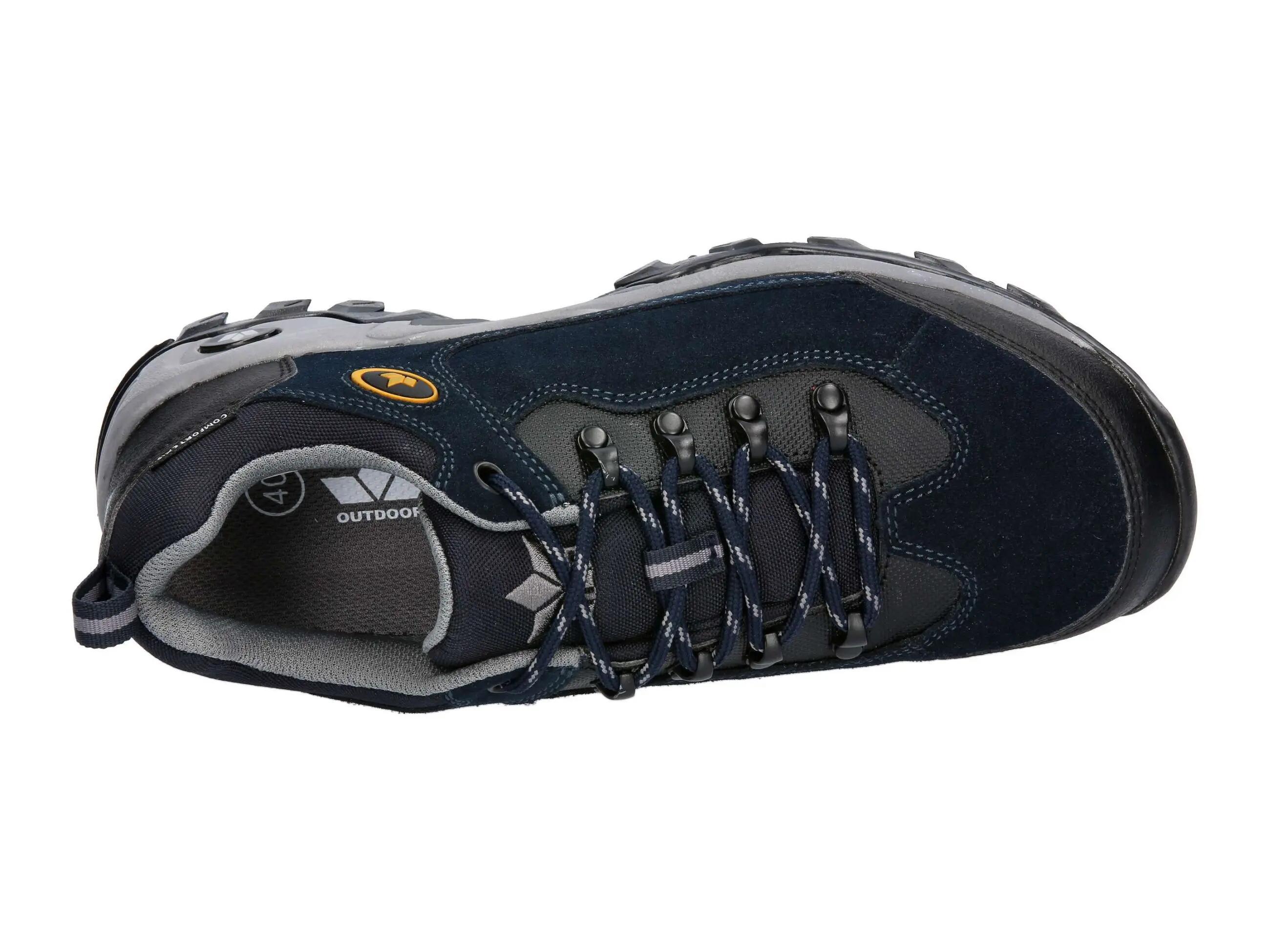 Herren - wanderschuhe - wasserdicht - milan low - dunkelblau 5/6