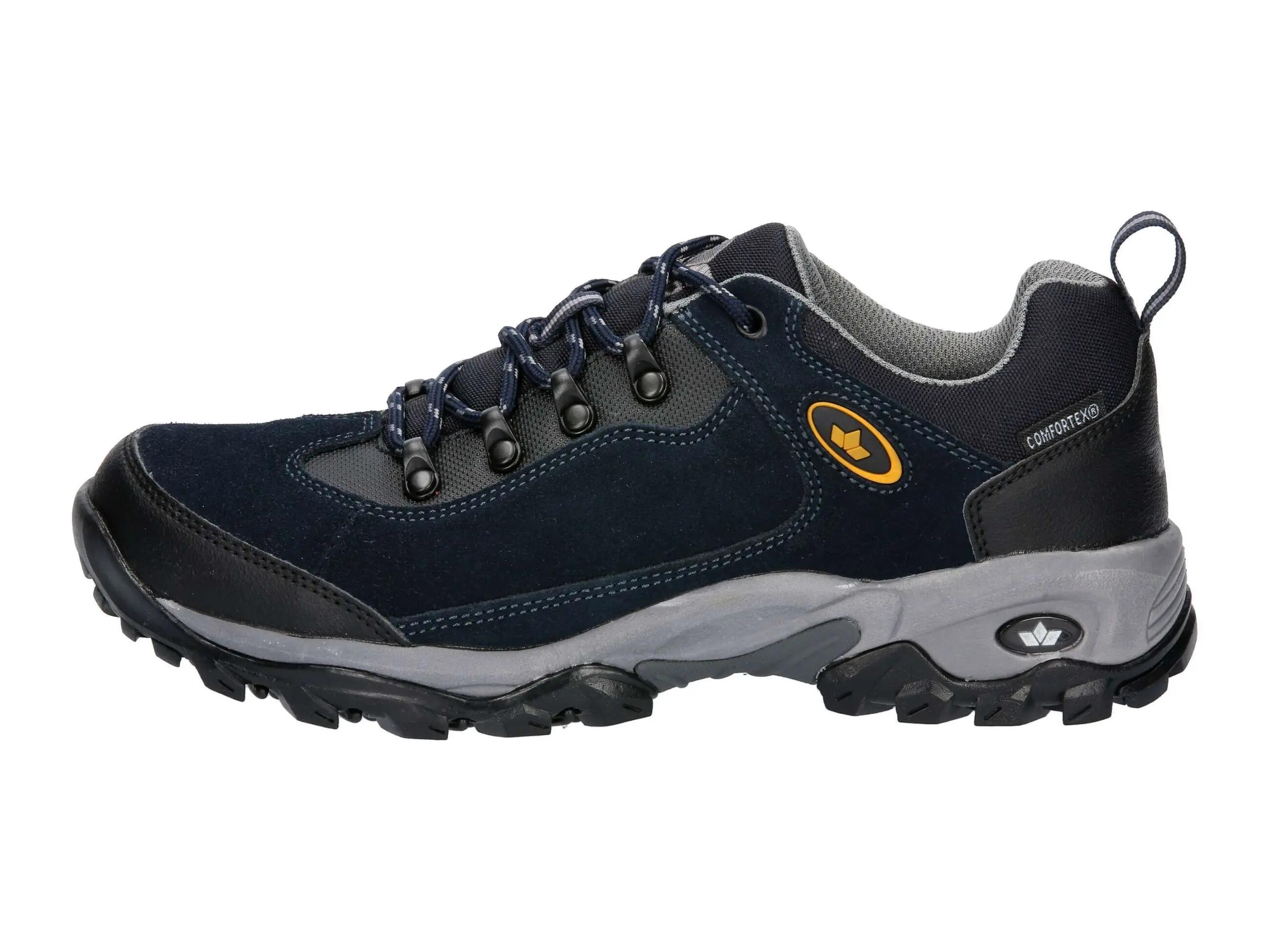 Herren - wanderschuhe - wasserdicht - milan low - dunkelblau 2/6