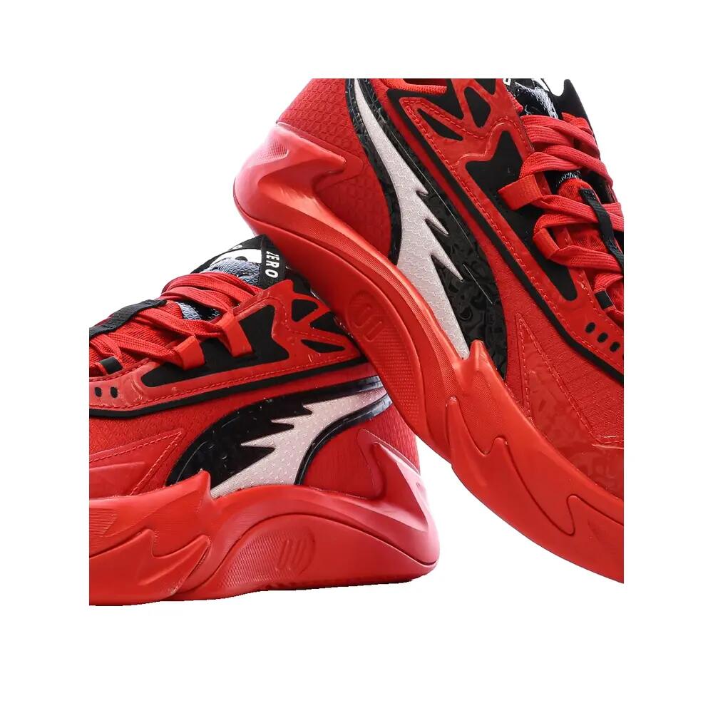 Sapatos de basquetebol PUMA scoot zeros II Vermelho/Preto 7/7