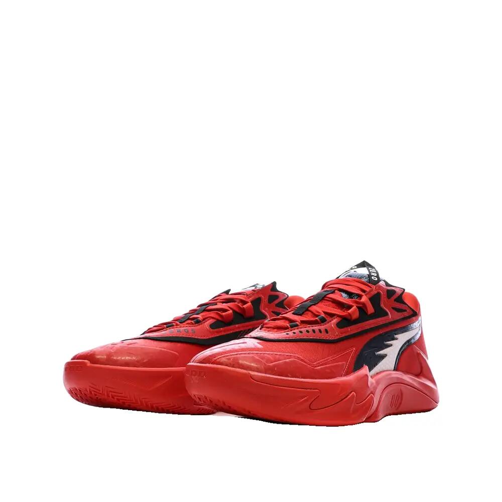 Sapatos de basquetebol PUMA scoot zeros II Vermelho/Preto 6/7