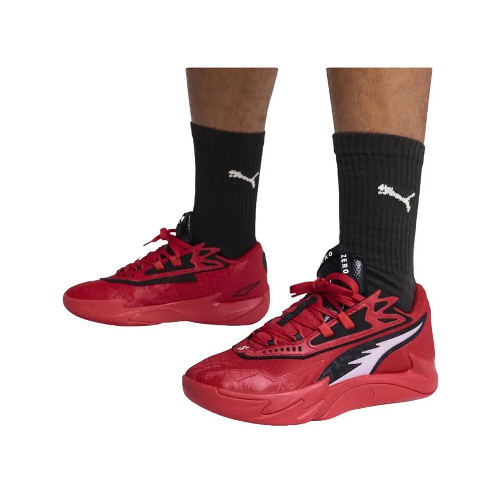 Sapatos de basquetebol PUMA scoot zeros II Vermelho/Preto 5/7