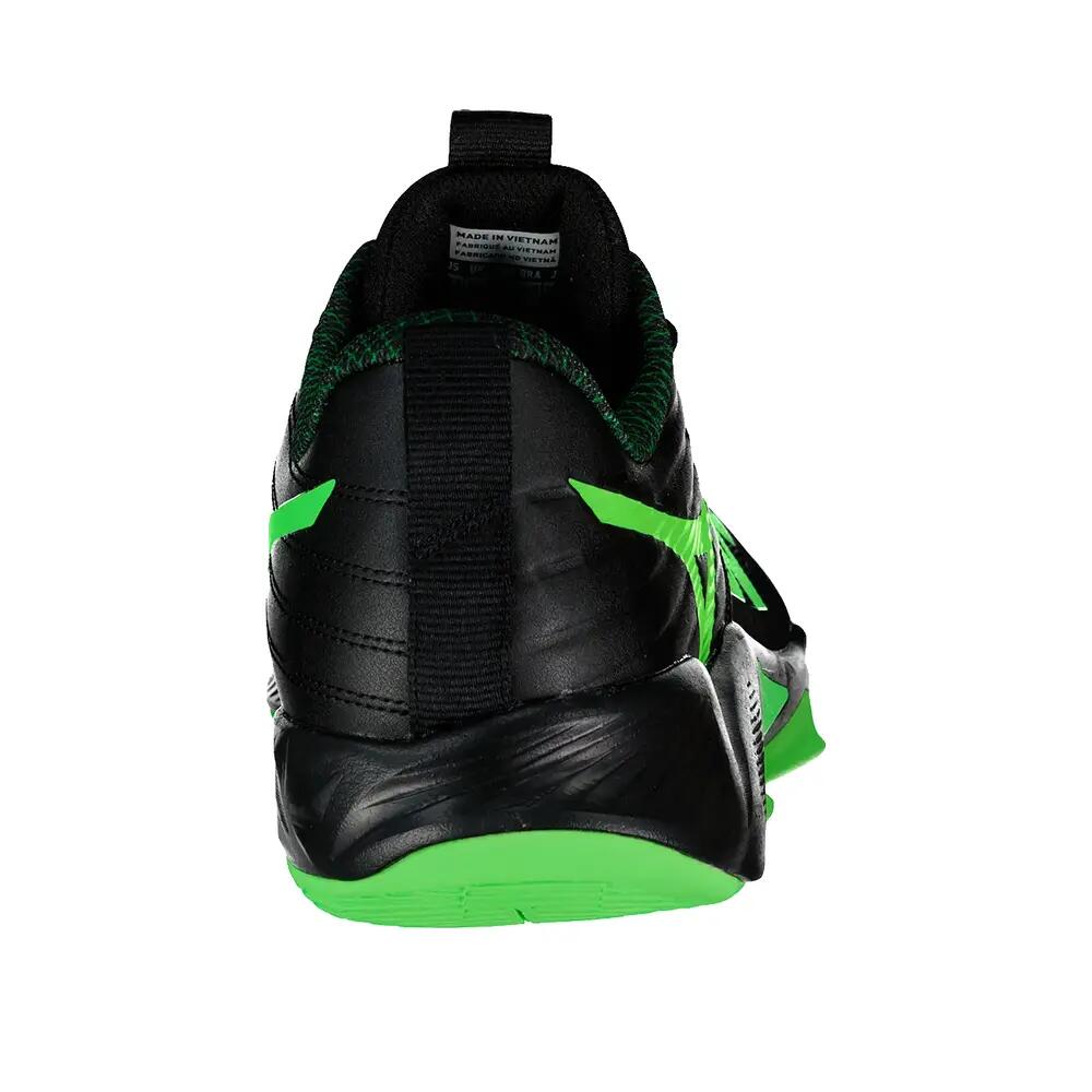 Chaussures de volley Mizuno Wave Momentum Pro Noir/Glow Apple/Orange Mandarine 4/7