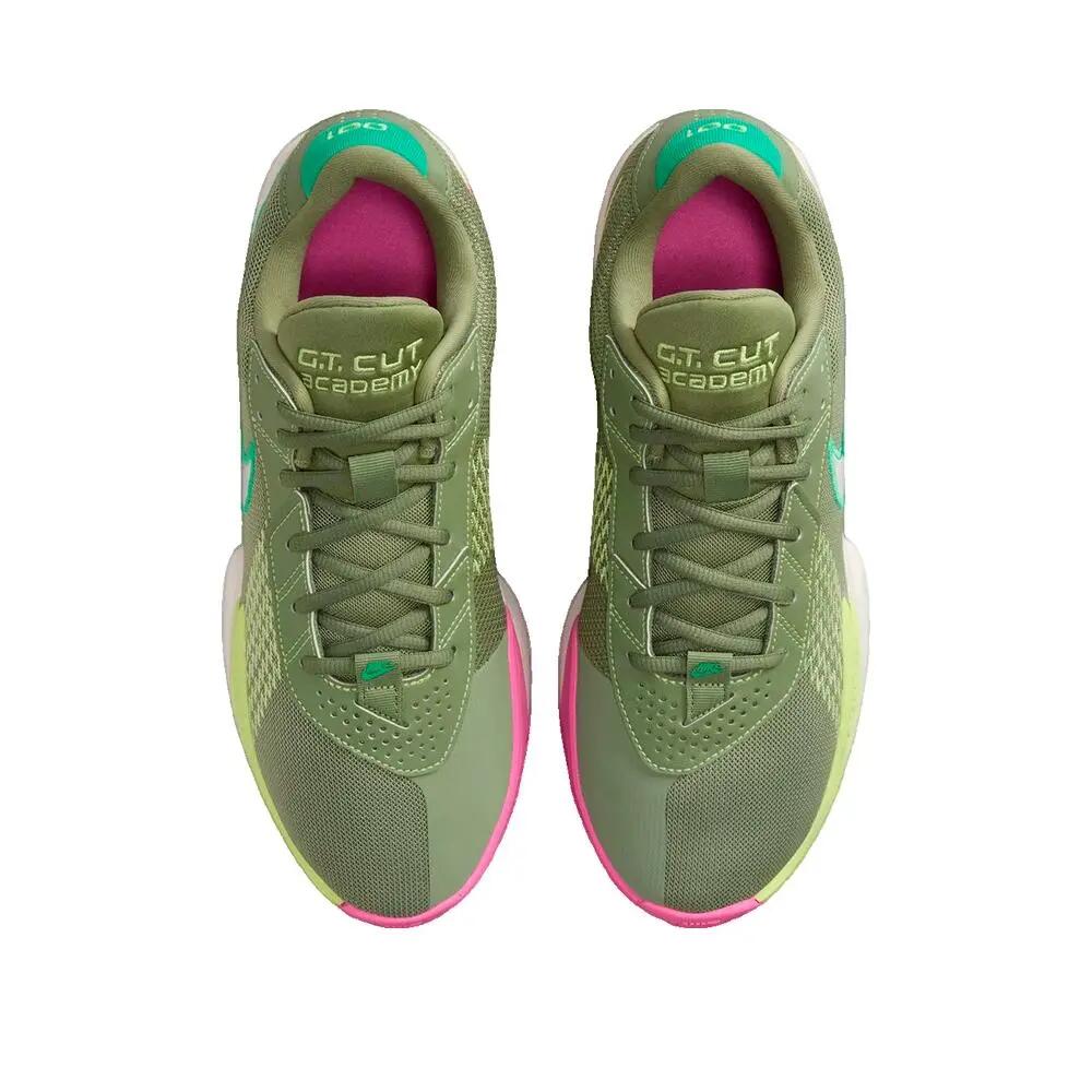 Basketballschuhe Nike Air Jordan 1 Low Grün 3/3