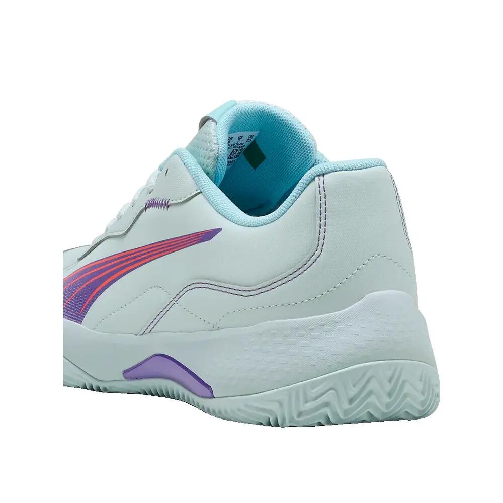 PUMA Nova Smash Padel-Schuhe Blau Violett 6/6