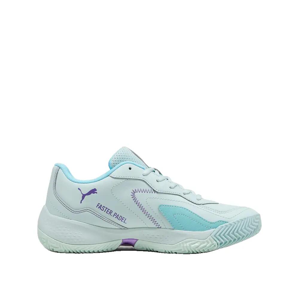 PUMA Nova Smash Padel-Schuhe Blau Violett 3/6